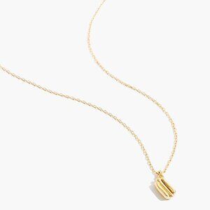 Madewell Hot Dog Pendant Necklace